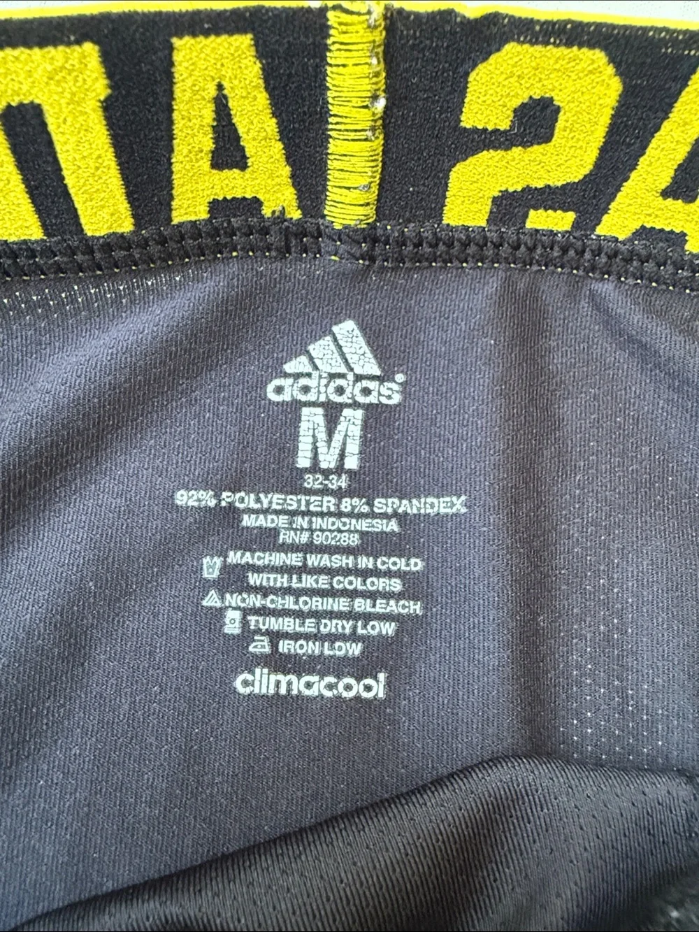 adidas Black & Yellow Climacool Trunk Boxer Briefs